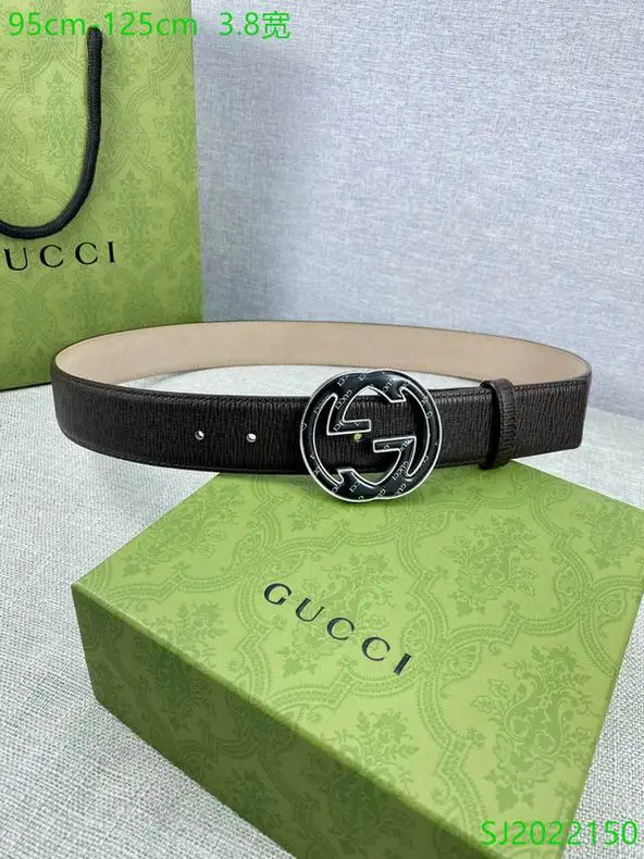 Gucci Belt 38mmX95-125CM 7D222